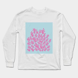 Henri matisse the cut outs  abstract flower modern aesthetics Long Sleeve T-Shirt